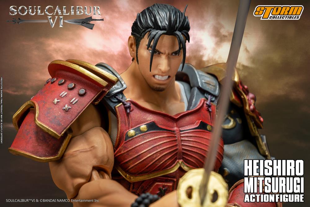 Soulcalibur VI Heishiro Mitsurugi 1/12 Scale BBTS Exclusive Action Figure Gallery Image 12