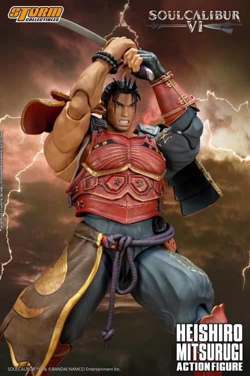 Soulcalibur VI Heishiro Mitsurugi 1/12 Scale BBTS Exclusive Action Figure Gallery Image 14