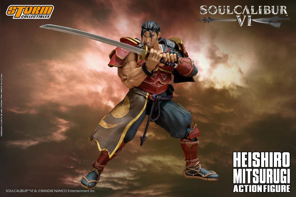 Soulcalibur VI Heishiro Mitsurugi 1/12 Scale BBTS Exclusive Action Figure Gallery Image 10