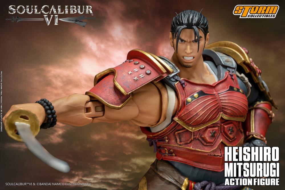 Soulcalibur VI Heishiro Mitsurugi 1/12 Scale BBTS Exclusive Action Figure Gallery Image 13