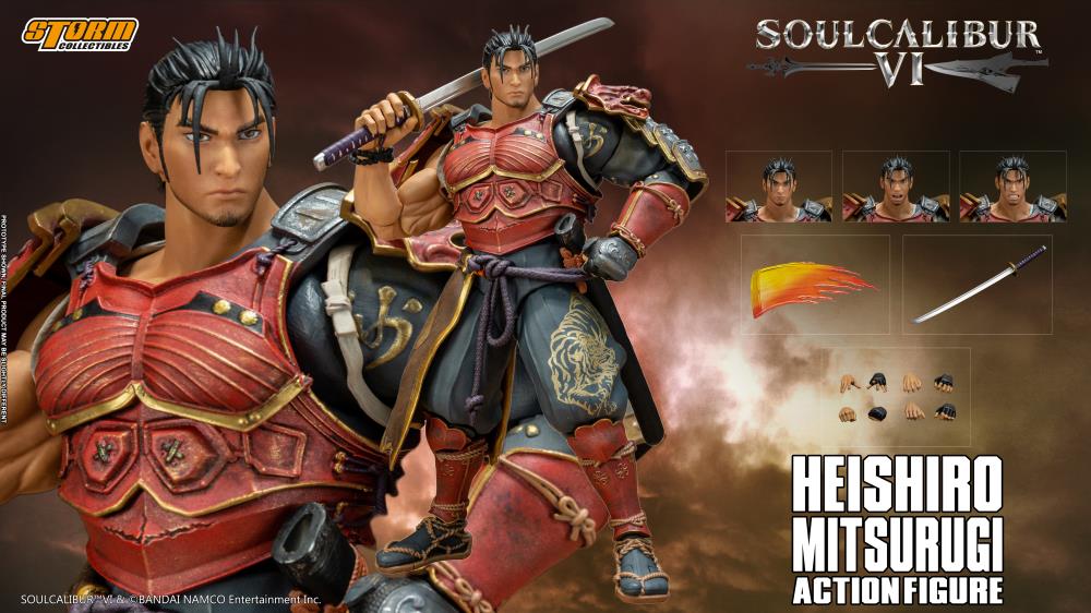 Soulcalibur VI Heishiro Mitsurugi 1/12 Scale BBTS Exclusive Action Figure Gallery Image 20