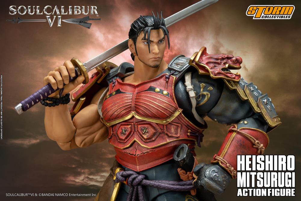 Soulcalibur VI Heishiro Mitsurugi 1/12 Scale BBTS Exclusive Action Figure Gallery Image 19