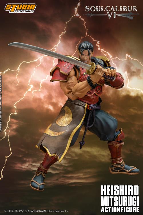 Soulcalibur VI Heishiro Mitsurugi 1/12 Scale BBTS Exclusive Action Figure Gallery Image 8