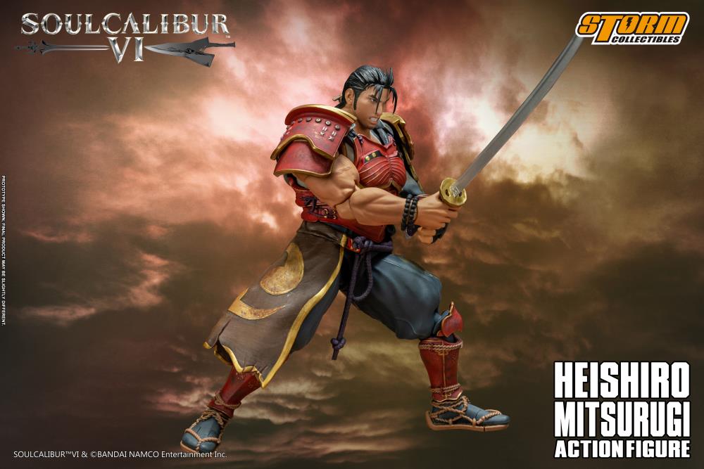 Soulcalibur VI Heishiro Mitsurugi 1/12 Scale BBTS Exclusive Action Figure Gallery Image 9
