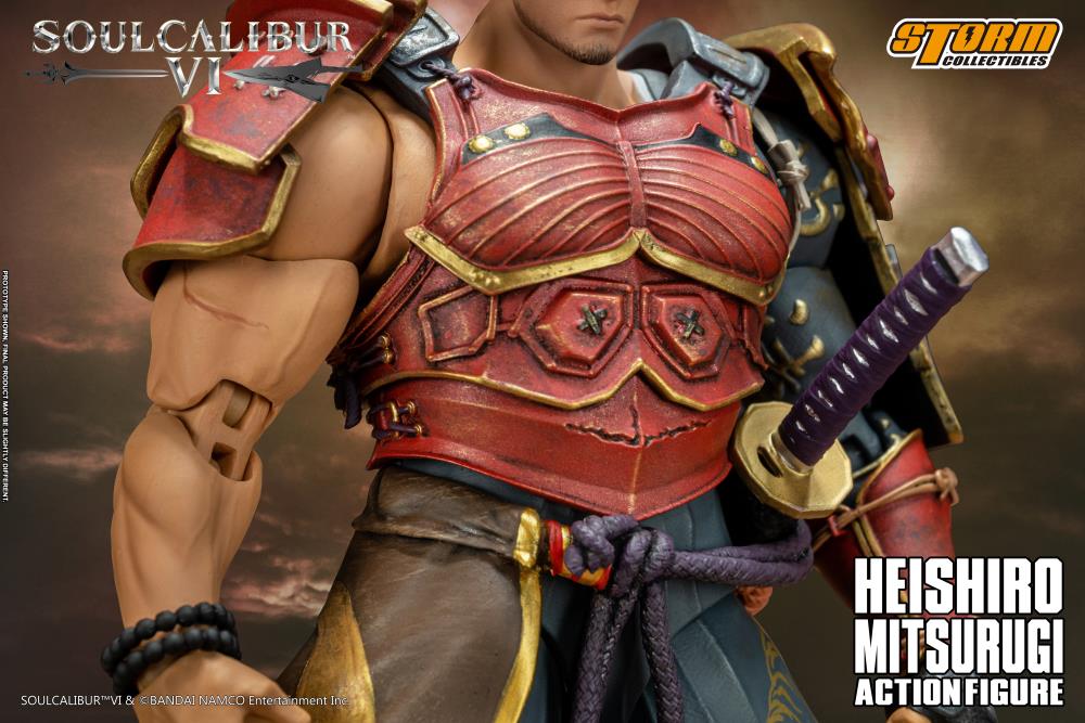 Soulcalibur VI Heishiro Mitsurugi 1/12 Scale BBTS Exclusive Action Figure Gallery Image 7