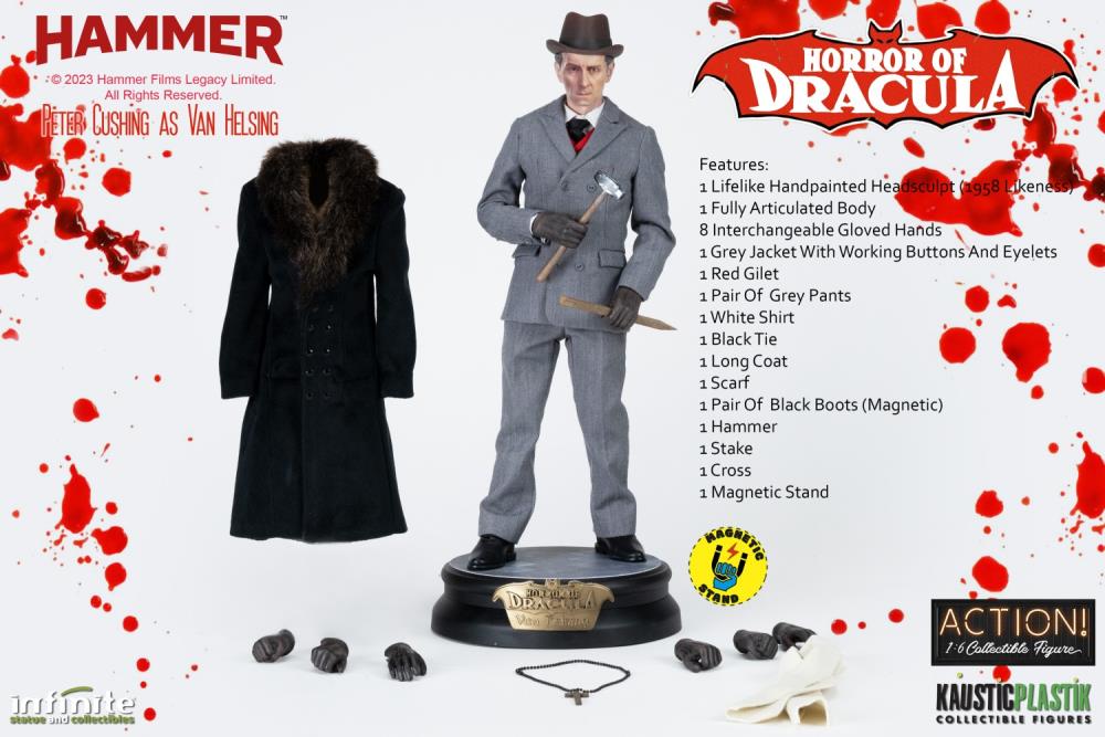 Horror of Dracula Van Helsing 1/6 Scale Figure Gallery Image 9