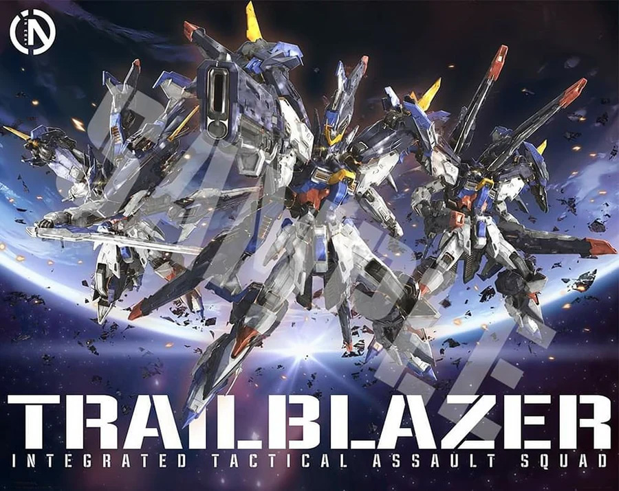 Infinity Nova Trailblazer Integrated Tactical Assault Squad 1/100 Scale Model Kit Gallery Image 23