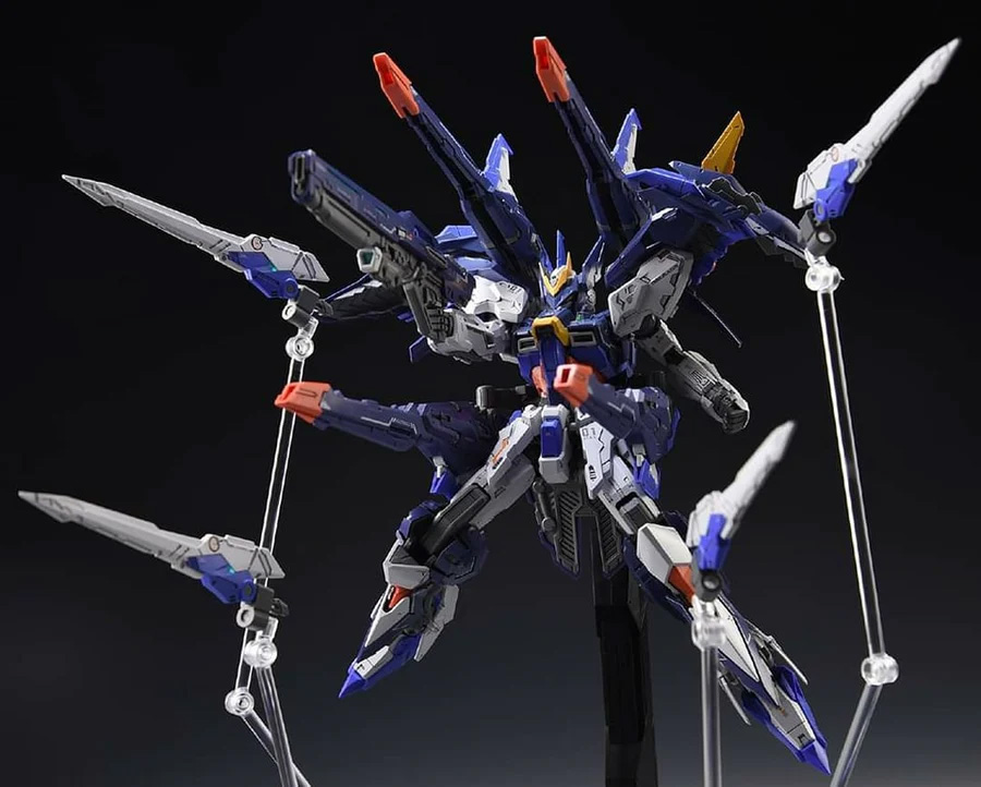 Infinity Nova Trailblazer Integrated Tactical Assault Squad 1/100 Scale Model Kit Gallery Image 12
