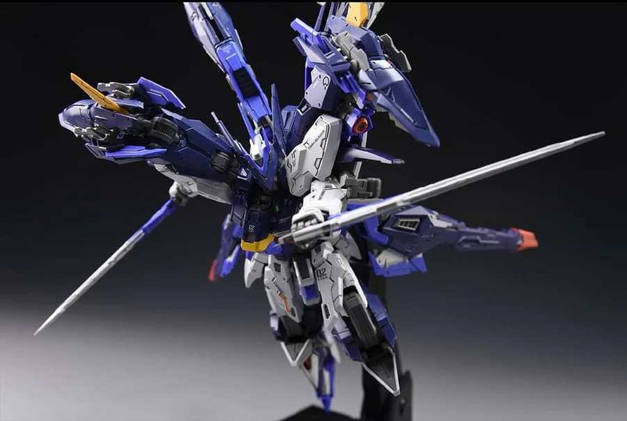 Infinity Nova Trailblazer Integrated Tactical Assault Squad 1/100 Scale Model Kit Gallery Image 9