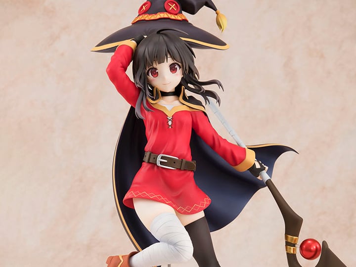 KonoSuba KD Colle Megumin (Sneaker Bunko 30th Anniversary Ver.) 1/7 Scale Figure (Reissue) Gallery Image 1
