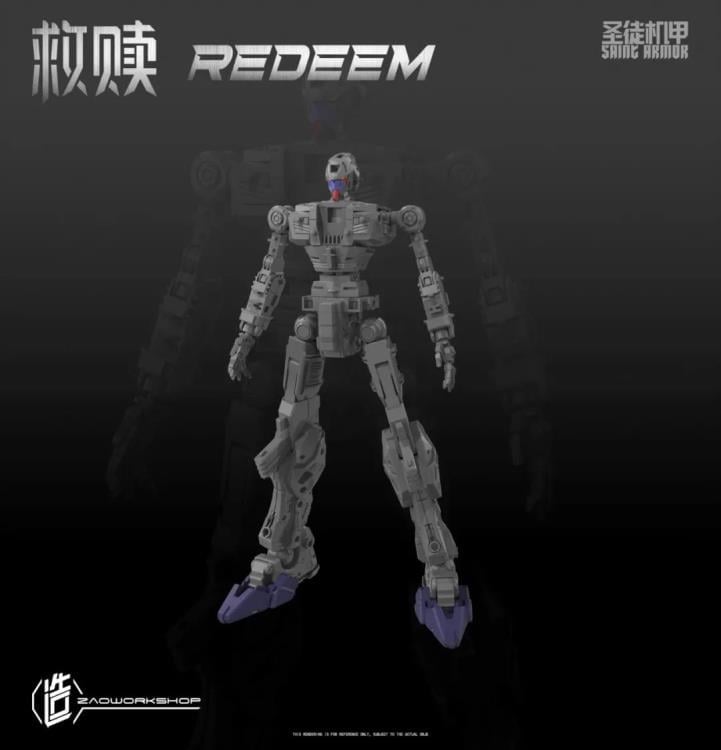 Saint Armor Redeem 1/100 Scale Model Kit Gallery Image 8