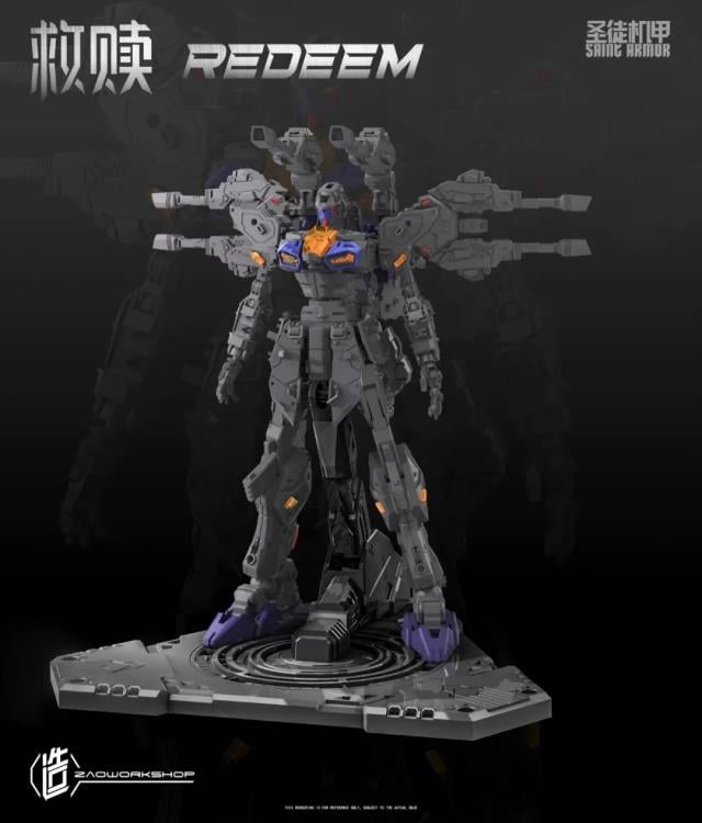Saint Armor Redeem 1/100 Scale Model Kit Gallery Image 9