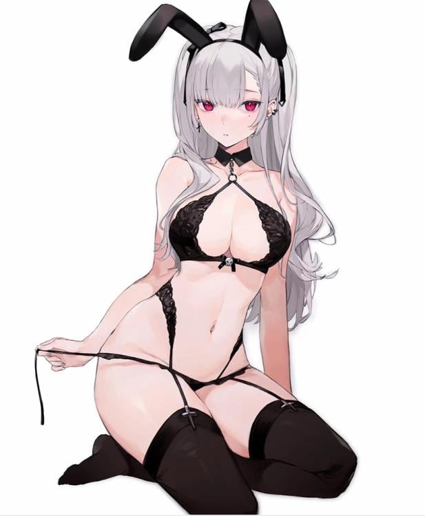 AIKO Illustration Black Bunny Girl Tana 1/7 Scale Figure Gallery Image 25