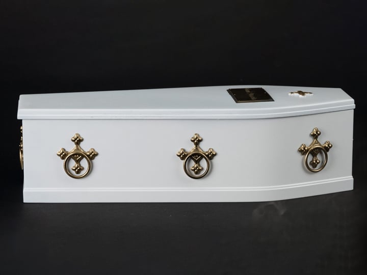 Horror of Dracula White Coffin 1/6 Scale Accessory Gallery Image 1