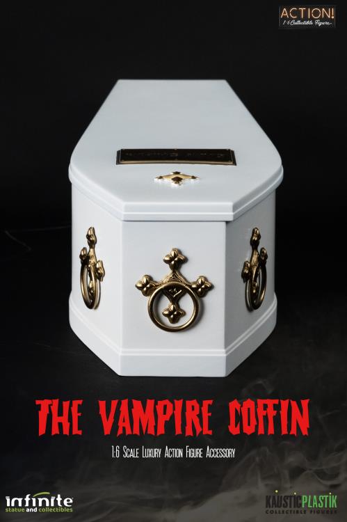 Horror of Dracula White Coffin 1/6 Scale Accessory Gallery Image 3