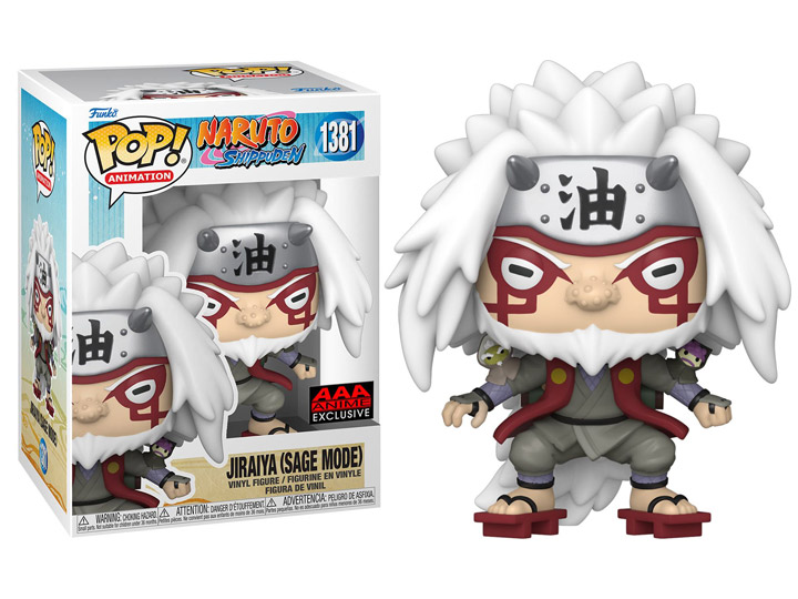 Pop! Animation: Naruto: Shippuden - Jiraiya (Sage Mode) AAA Anime Exclusive Gallery Image 1