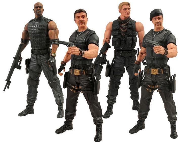 The Expendables 2 Figure Series 01 - Case of 8 Gallery Image 1