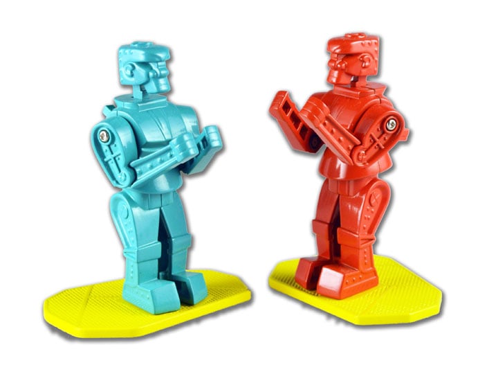 World's Smallest Rock 'Em Sock 'Em Robots Micro Figures Gallery Image 1