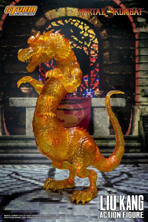 Mortal Kombat Liu Kang and Dragon (Special Edition) 1/12 Scale BBTS Exclusive Figure Gallery Image 5