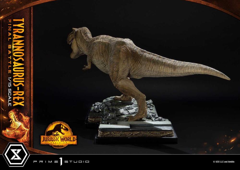 Jurassic World: Dominion Legacy Museum Collection Tyrannosaurus-Rex 1/15 Scale Diorama Gallery Image 4