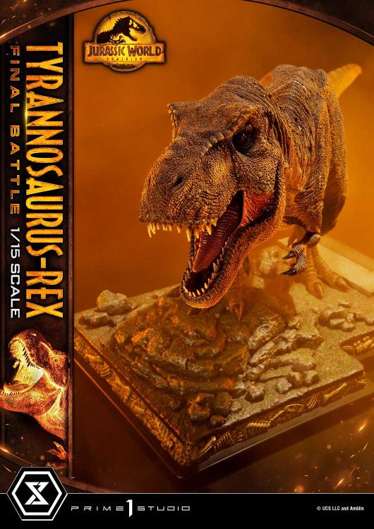 Jurassic World: Dominion Legacy Museum Collection Tyrannosaurus-Rex 1/15 Scale Diorama Gallery Image 9
