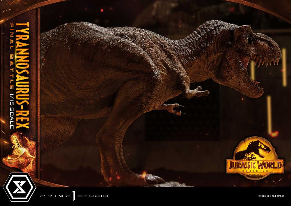 Jurassic World: Dominion Legacy Museum Collection Tyrannosaurus-Rex 1/15 Scale Diorama Gallery Image 17