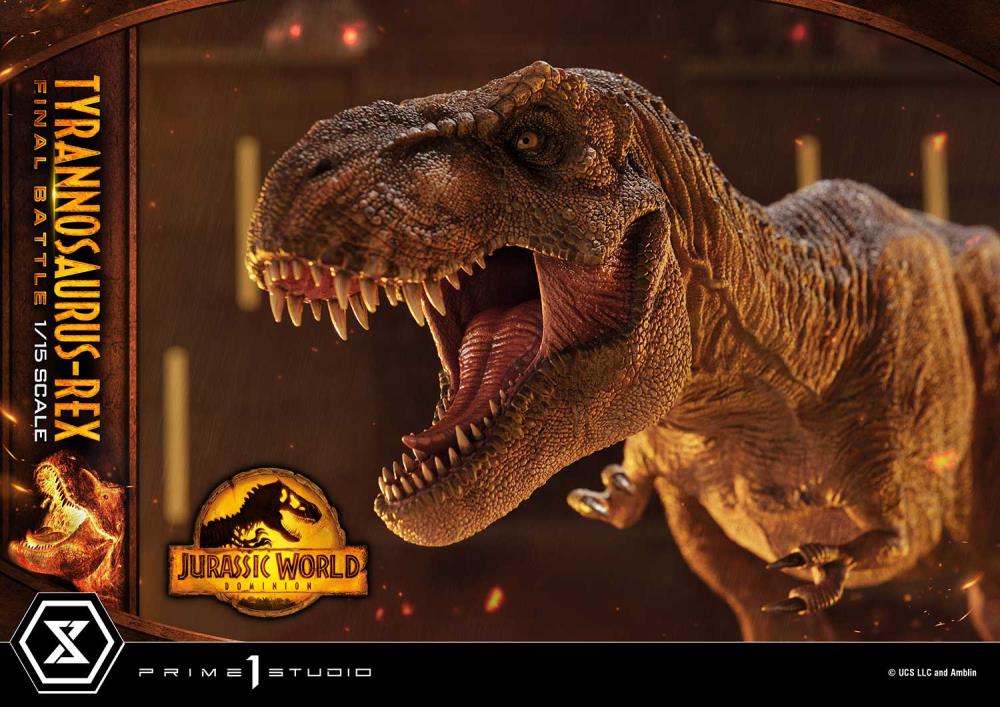 Jurassic World: Dominion Legacy Museum Collection Tyrannosaurus-Rex 1/15 Scale Diorama Gallery Image 16