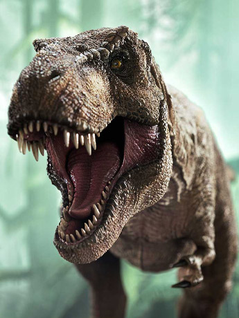 Jurassic World: Dominion Legacy Museum Collection Tyrannosaurus-Rex 1/15 Scale Diorama Gallery Image 2