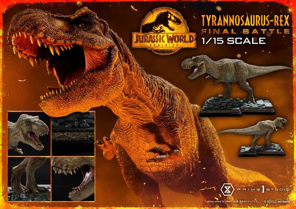 Jurassic World: Dominion Legacy Museum Collection Tyrannosaurus-Rex 1/15 Scale Diorama Gallery Image 19