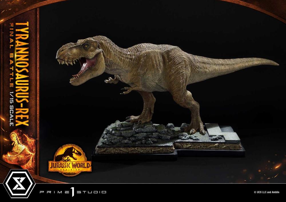 Jurassic World: Dominion Legacy Museum Collection Tyrannosaurus-Rex 1/15 Scale Diorama Gallery Image 3