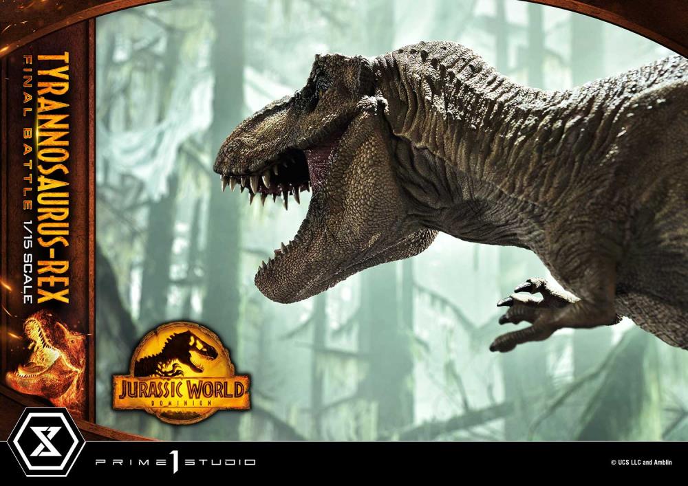 Jurassic World: Dominion Legacy Museum Collection Tyrannosaurus-Rex 1/15 Scale Diorama Gallery Image 14
