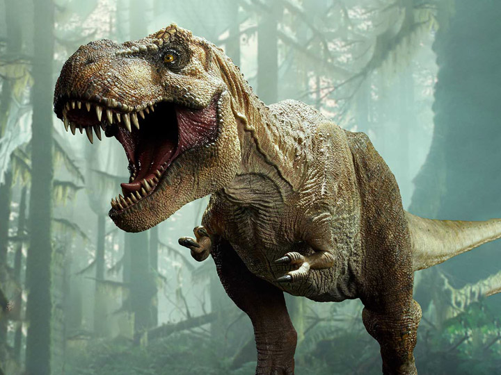 Jurassic World: Dominion Legacy Museum Collection Tyrannosaurus-Rex 1/15 Scale Diorama Gallery Image 1
