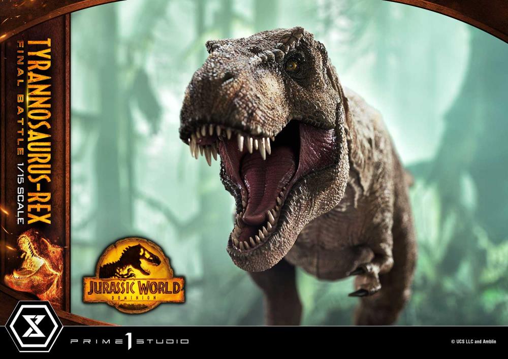 Jurassic World: Dominion Legacy Museum Collection Tyrannosaurus-Rex 1/15 Scale Diorama Gallery Image 15