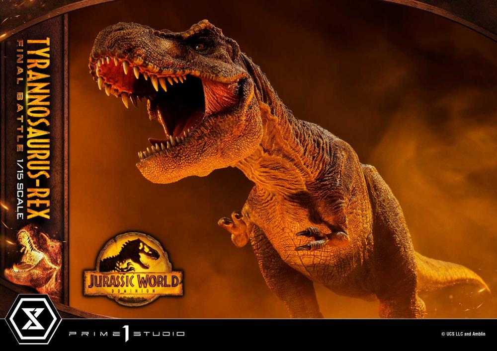 Jurassic World: Dominion Legacy Museum Collection Tyrannosaurus-Rex 1/15 Scale Diorama Gallery Image 10