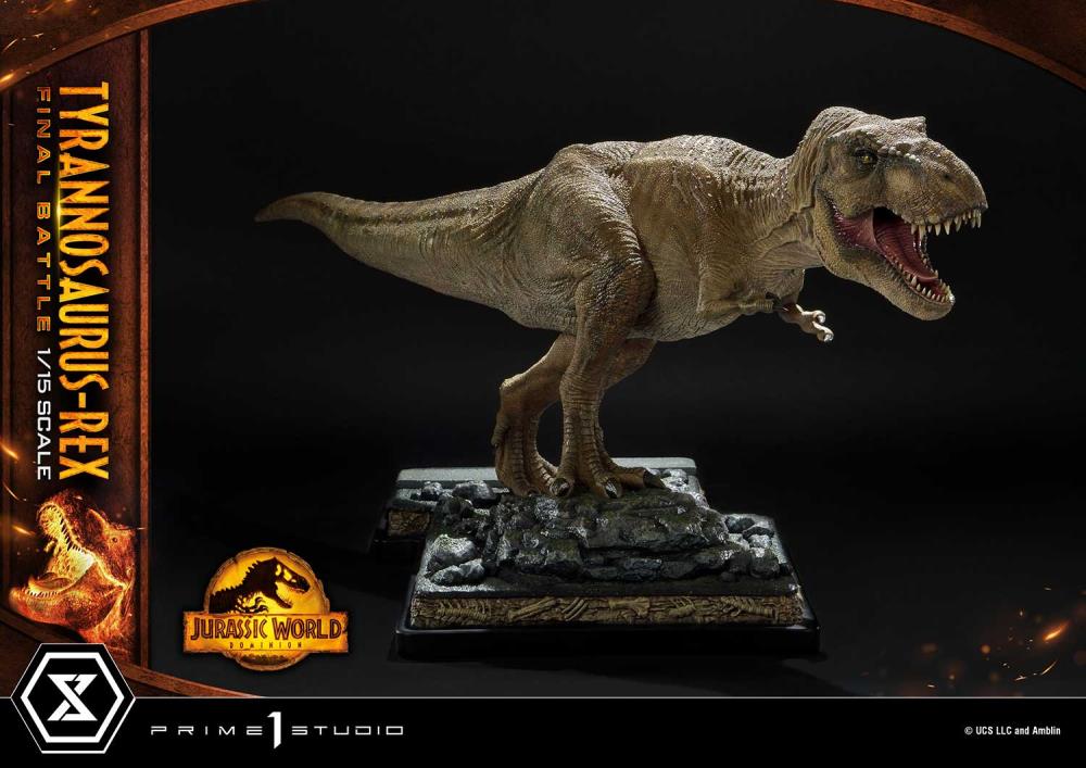Jurassic World: Dominion Legacy Museum Collection Tyrannosaurus-Rex 1/15 Scale Diorama Gallery Image 6