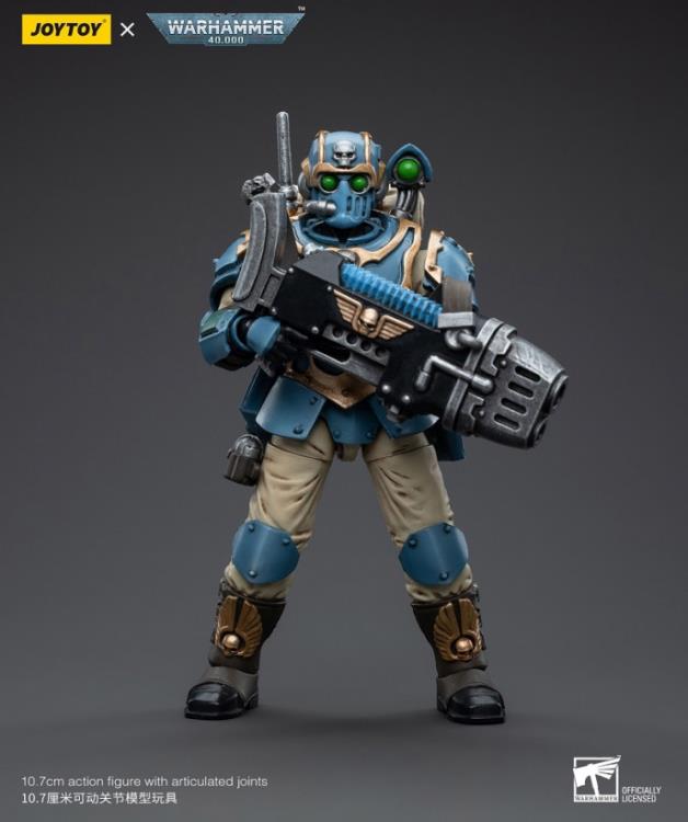 Warhammer 40k Astra Militarum Tempestus 55th Kappic Eagles Plasma Gunner 1/18 Scale Figure Gallery Image 3