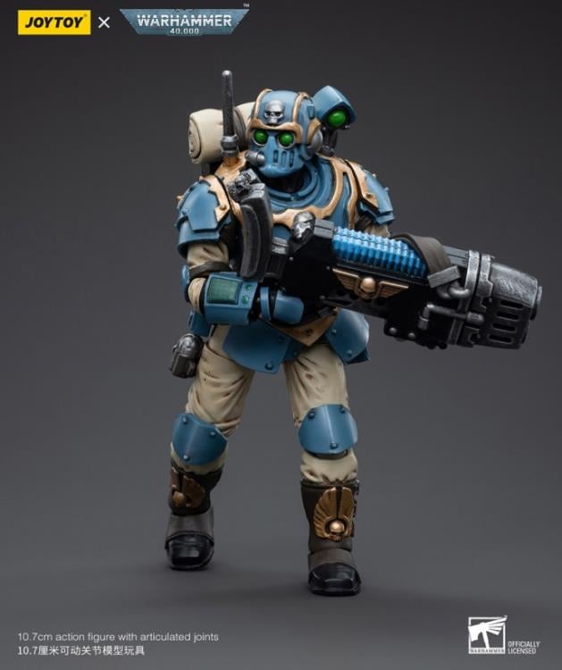 Warhammer 40k Astra Militarum Tempestus 55th Kappic Eagles Plasma Gunner 1/18 Scale Figure Gallery Image 7