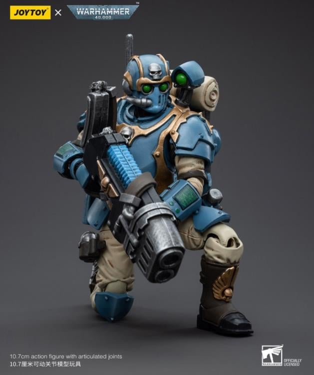 Warhammer 40k Astra Militarum Tempestus 55th Kappic Eagles Plasma Gunner 1/18 Scale Figure Gallery Image 9