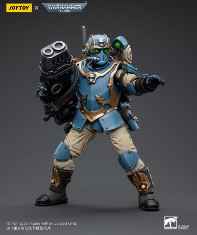 Warhammer 40k Astra Militarum Tempestus 55th Kappic Eagles Plasma Gunner 1/18 Scale Figure Gallery Image 8