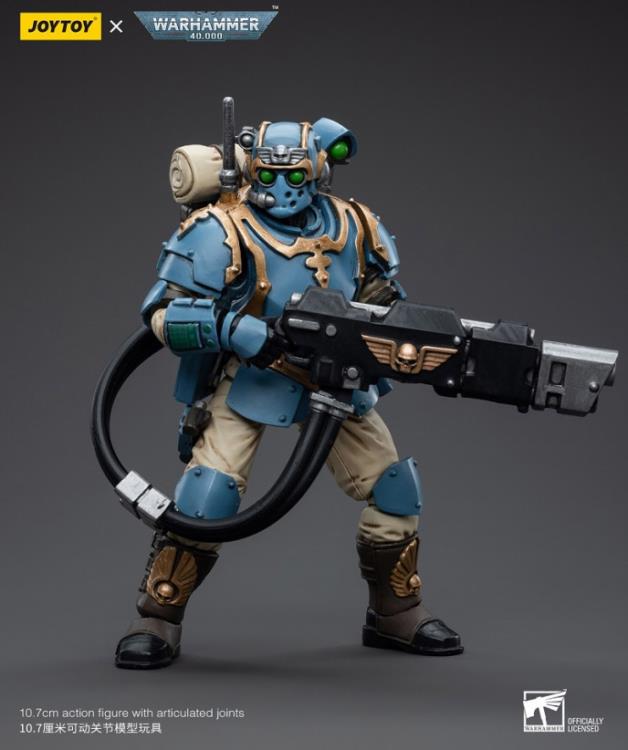 Warhammer 40k Astra Militarum Tempestus 55th Kappic Eagles Hot-Shot Volley Gunner 1/18 Scale Figure Gallery Image 8