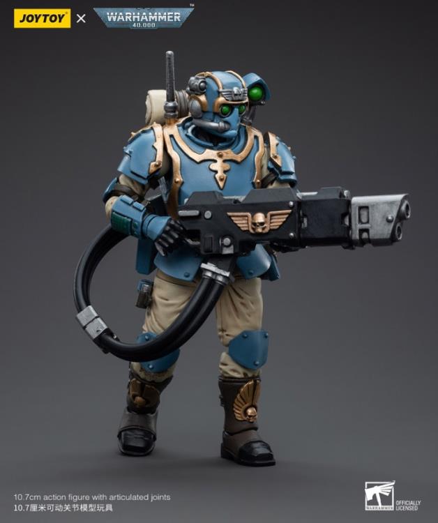 Warhammer 40k Astra Militarum Tempestus 55th Kappic Eagles Hot-Shot Volley Gunner 1/18 Scale Figure Gallery Image 6