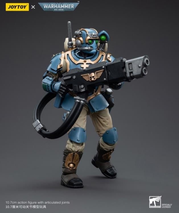 Warhammer 40k Astra Militarum Tempestus 55th Kappic Eagles Hot-Shot Volley Gunner 1/18 Scale Figure Gallery Image 7