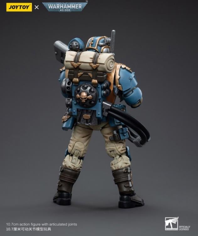 Warhammer 40k Astra Militarum Tempestus 55th Kappic Eagles Hot-Shot Volley Gunner 1/18 Scale Figure Gallery Image 4