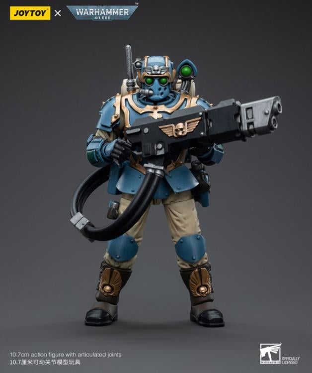 Warhammer 40k Astra Militarum Tempestus 55th Kappic Eagles Hot-Shot Volley Gunner 1/18 Scale Figure Gallery Image 3