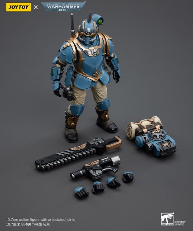 Warhammer 40k Astra Militarum Tempestus Scions Squad 55th Kappic Eagles Tempestor 1/18 Scale Figure Gallery Image 10