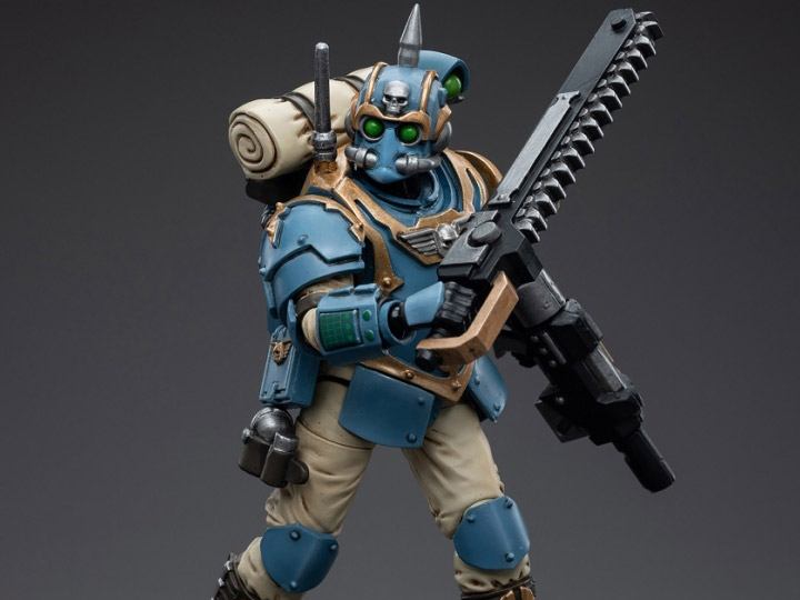 Warhammer 40k Astra Militarum Tempestus Scions Squad 55th Kappic Eagles Tempestor 1/18 Scale Figure Gallery Image 1