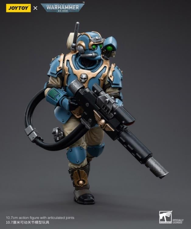 Warhammer 40k Astra Militarum Tempestus Scions Squad 55th Kappic Eagles Tempestus Scion 1 1/18 Scale Figure Gallery Image 6