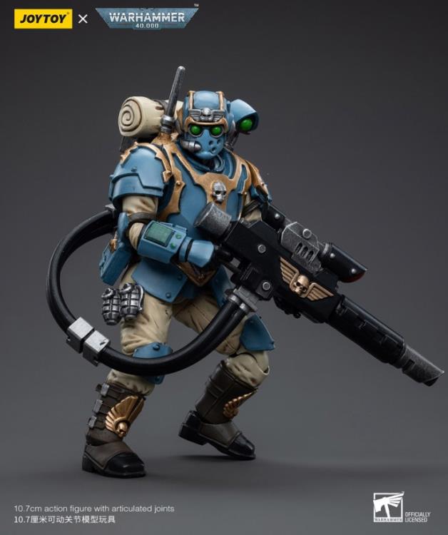 Warhammer 40k Astra Militarum Tempestus Scions Squad 55th Kappic Eagles Tempestus Scion 1 1/18 Scale Figure Gallery Image 9