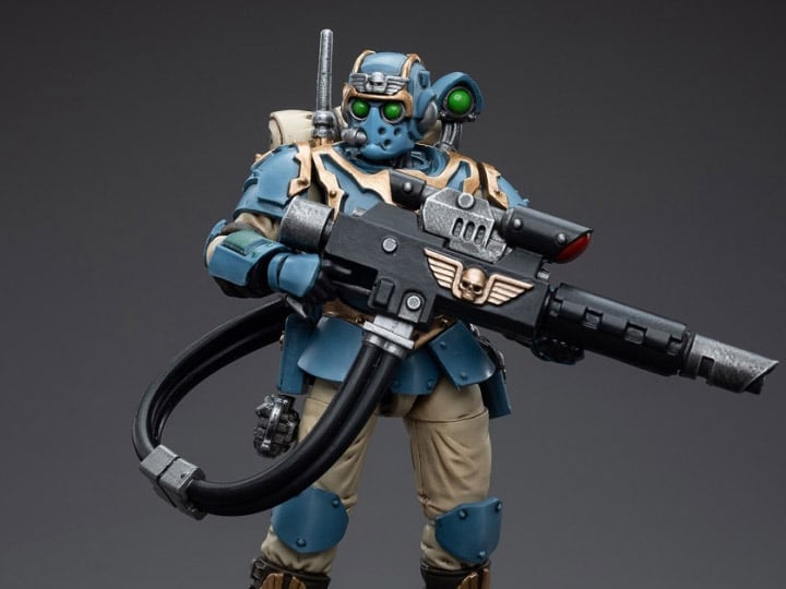 Warhammer 40k Astra Militarum Tempestus Scions Squad 55th Kappic Eagles Tempestus Scion 1 1/18 Scale Figure Gallery Image 1