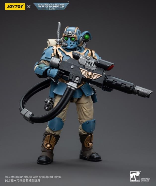 Warhammer 40k Astra Militarum Tempestus Scions Squad 55th Kappic Eagles Tempestus Scion 1 1/18 Scale Figure Gallery Image 5